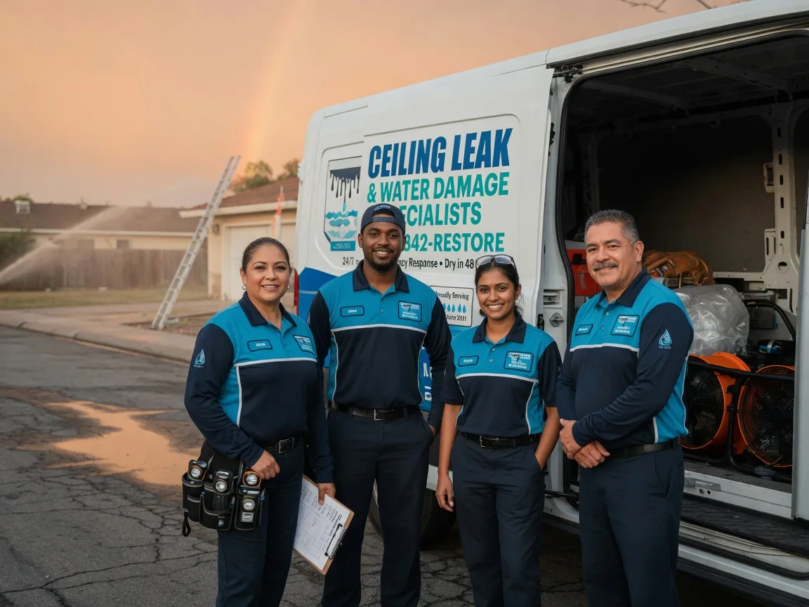 Ceiling Leak Cleanup company in Langlois, OR