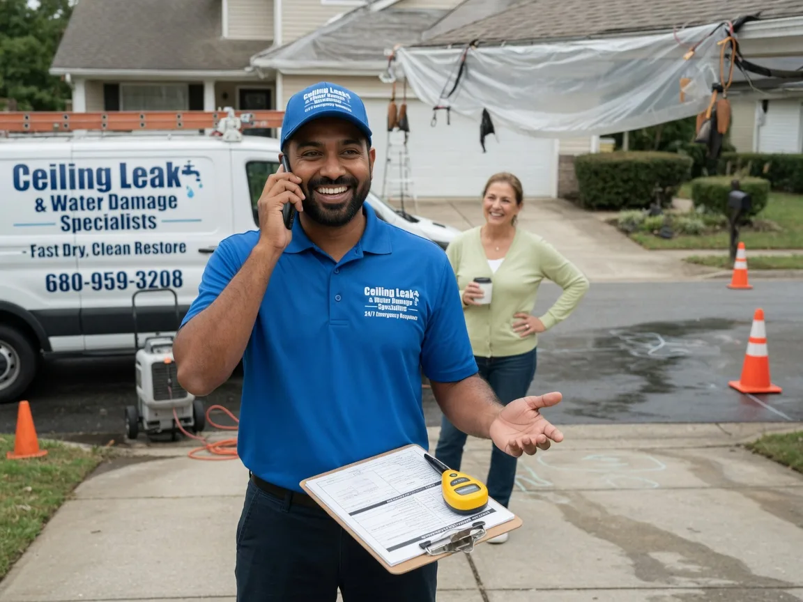 Ceiling Leak Cleanup Langlois, OR FAQs